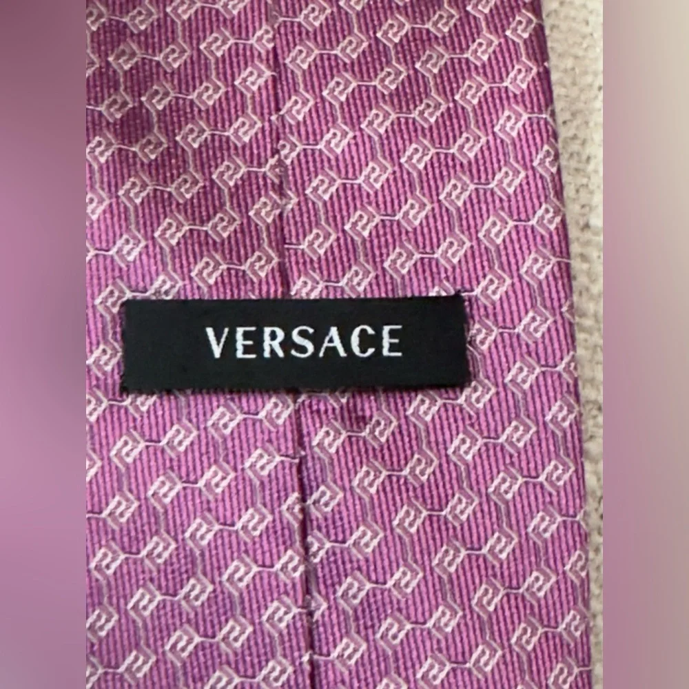 Versace Elegant Purple Men's Tie